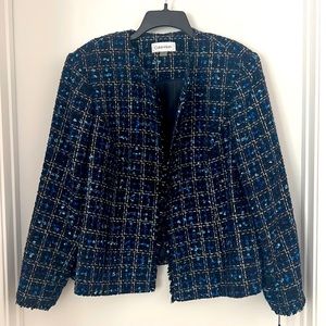 Calvin Klein (Chanel style) women’s jacket size 18W New with Tags
